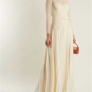 Self-portrait Victorian pleated dress us 8